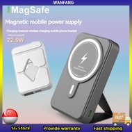 🔥SG Stock🔥 Magsafe Powerbank 10000mah 20W Portable Magnetic Wireless Fast Charging Power bank External Battery For iPhone 14 13 12 Pro Max Mini Power Bank