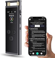 64GB AI Digital Voice Recorder with Playback - Recording Device with ChatGPT 4o for Transcribing and