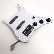 พรีไวลด์โหลด Stratocaster กีต้าร์ปิ๊กการ์ด SSH Pick Guard Wilkinson Alnico 5 Humbucker Pickup สำหรับ
