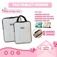 Universal Bag White Hello Puffytablet Carrying Cover Sleeve Tab Honor Pad 8 9 X9 X8a 11 12 13 inch