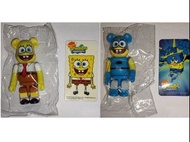 bearbrick series 18 cute 海綿寶寶 一對 (包括 隱藏版)  SpongeBob SquarePants Medicom 100% be@rbrick