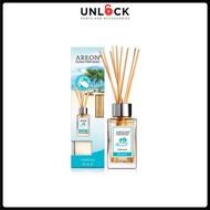 AREON Home Perfume【 TORTUGA 】Lux 85ml Reed Diffuser Aromatherapy Fragrance for House & Office Pewang