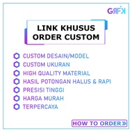 Acrylic Custom design acrylic/ bebas Custom acrylic/