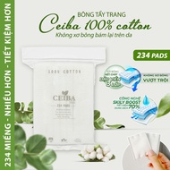 [GENUINE] Combo of 3 Bags of 100% Cotton Ceiba Tree Makeup Remover Cotton Pads - 234 Pieces
