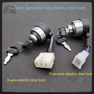 [8c11] 4/6 ignition start key combination for 188F and 5-8kw generator accessories [8C]