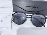 OWNDAYS HK1603K 磁吸太陽眼鏡 （原鏡片沒有度數，有防藍光功能，配備太陽鏡磁吸鏡片👓）