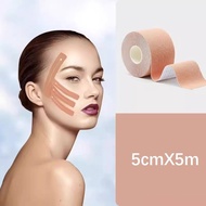 2.5/5CMX5M Tape for Face V Line Neck Eyes Lifting Tape Wrinkle Remover Sticker Facial  Bandagem Elas