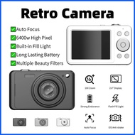 CCD Camera For Students Retro Card Camera HD Photo Support Phone Transfer Portable Camera