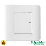 Schneider Single Switch 1G Hotel Zencelo E8431_2 We 1 Gang 2 Way White