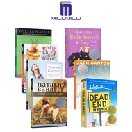 Milu Newbery Award Fictionnewbery หนังสือ Novelsstory หนังสือภาษาอังกฤษต้นฉบับ