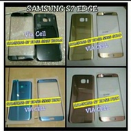 Samsung S7 Edge G935F Original Backdoor Back Casing + Glass Lcd Gorilla Glass Samsung S7 Edge