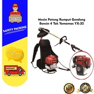 Mesin Potong Rumput Gendong / Brush Cutter 4Tak Yamamax Pro YX 35 High Quality ( 2TAK & 4 TAK )