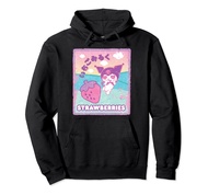 Kuromi Strawberry Milk Pullover Hoodie