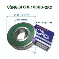 Bearing 6306 - Genuine 6306-2RZ CHL bearing (Large size - Good quality)