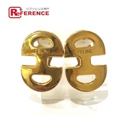 CELINE復古Logo耳環