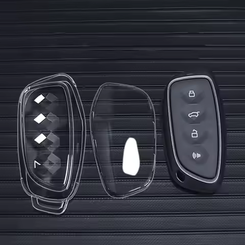 Transparent TPU Key Case For Haval H3 F3 F7 II H9 II N3 2024 Car Remote Accessories Key Cover Fob Sh