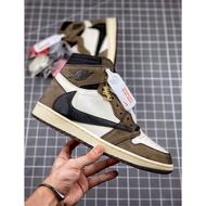 Travis Scott x AJ1 High top OG TS SP basketball shoes sneakers unisex