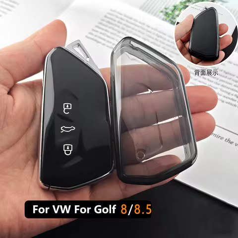 Simple Style Tpu for VW Volkswagen Golf 8 MK8 Cupra Skoda Octavia A8 SEAT Leon MK4 2020 2021 Remote 