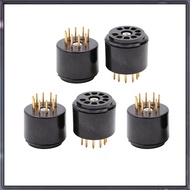[A Z T K] 9Pin Vacuum Tube Socket Testing Saver for 6DJ8 12AX7 ECC83 B339 CV492 6L13 12AU7 ECC82 B32
