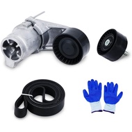11287589366 11288604266 Drive Tensioners Timing Belt Kit Compatible with BMW 535i 640i X5 X6 3.0L 20
