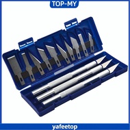 [HOT SALE] 13PCS Precision Cutter Set Exacto Hand Carving Tool Arts & Craft Hobby Kit