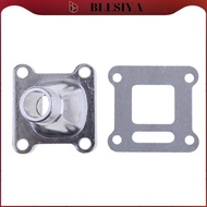 [Blesiya] Carburetor Manifold Adaptor + Gasket for 49cc 2 Stroke Kids Mini Dirt Bike