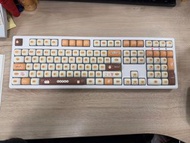 無線 Keyboard 茶軸 麵包造型 鍵盤 辦公室適用