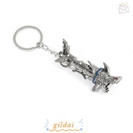 GILDAI Arcane Necklace Jewelry, Arcane Metal Jinx Keychain,  Game League of Legend LOL Game Accessor