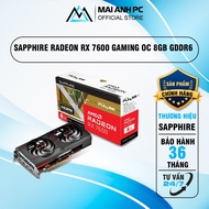 SAPPHIRE Radeon RX 7600 Gaming OC 8GB GDDR6 Video Card