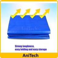 ANITECH 20' x 30' "KOREA" Premium Canvas Canopy 6ft 8ft 9ft 10ft 12ft Kaki Tarpaulin Blue Orange Kan
