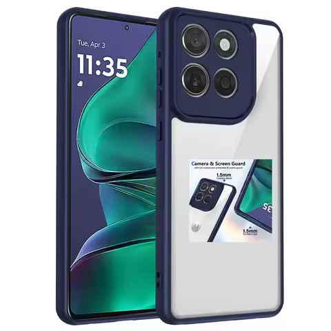 For Motorola Moto Edge 60 Stylus Fusion 50 Fusion Neo Ultra Pro 40 Neo TPU Transparent Anti Drop Pho