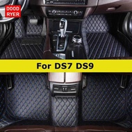 DOODRYER Custom Car Floor Mats For DS7 DS9 DS6 Auto Carpets Foot Coche Accessorie