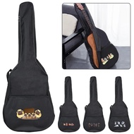 Guitar Bag 31~41 Inch Black Oxford Cloth Backpack Cartoon Printing Series Guitar Storage