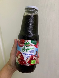 Organic Fresh Pressed Pomegranate Juice 1000ml น้ำทับทิมเข้มข้น ช่วยให้ผิวดูอ่อยเยาว์