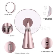 Audio Times 5 Design Makeup Mirror LED Bluetooth Light Luxury Magnifying Glass Fill Light Table Lamp