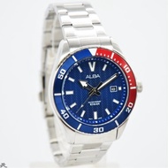 Alba AG8J39X1 Turtle Pepsi Watch for Men