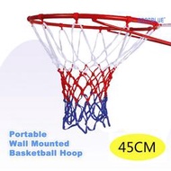 台灣現貨[稞稞百貨] 標準籃球框直徑45CM籃球圈安裝牆上室內外球筐