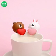現貨 Line friends 熊大Cony 杯緣子套裝 Cup Figure Set