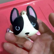 GANTUNGAN Squishy Cat doggie animal head Kids Toy Cute skuisi Keychain