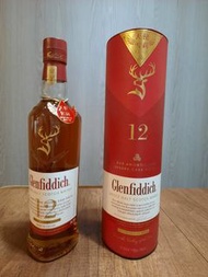 Glenfiddich 12 Year Olf sherry cask  Single Malt Scotch Whisky  格蘭菲迪12年天使雪莉威士忌700ml ABV 43%