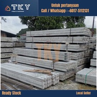 [Selangor/KL/PJ only] Reinforced Concrete Pillar/Tiang Simen/Tiang Konkrit 4"x4" (8,9,10,11,&12ft)-[