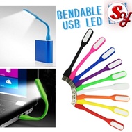 USB LED Lamp Bendable Mini Flexible 5V 1.2W Book Light For Power Bank Notebook Computer Laptop USB Night Lights Gadgets