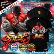 RYU Street Fighter 30th Anniversary Super Premium T-shirt Available Big size 4XL 5XL Hypebeast Stree