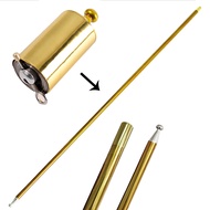 150Cm Tongkat Sulap Ajaib Sihir Besi Metal Mainan Anak Laki Laki Perempuan Appearing Metal Cane Magi