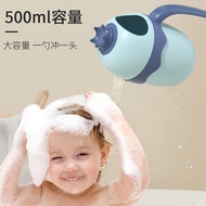 Children Shampoo Cup Cartoon Crown Baby Shower Shampoo Spoon Baby Bath Water Scoop Shampoo Cup Plast