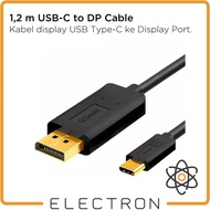 1.2m USB-C to DP Cable 4K@60Hz USB 3.1 Type-C DisplayPort Cable