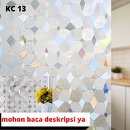 Promo - KMK STIKER KACA HOLOGRAM DIAMOND SUNBLAST KACA STICKER SETIKER WALLPAPER PINTU JENDELA KACA