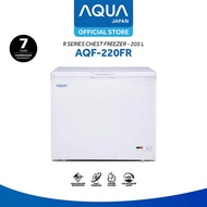Freezer Box Aqua Aqf-220Fr 203Liter Pembeku Frozen Food Daging Garansi