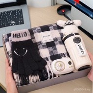 Give to Christmas Men Winter Friends Practical Boy Boyfriend Gift Box Scarf Practical Surprise Birth