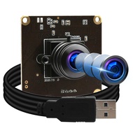 ALPCAM USBカメラモジュール 高速60fps 120fps 260fps ウェブカメラ 180度魚眼レンズ付き フルHD 1080P コンピューターウェブカメラ 広角ライトバーンカメラ Win